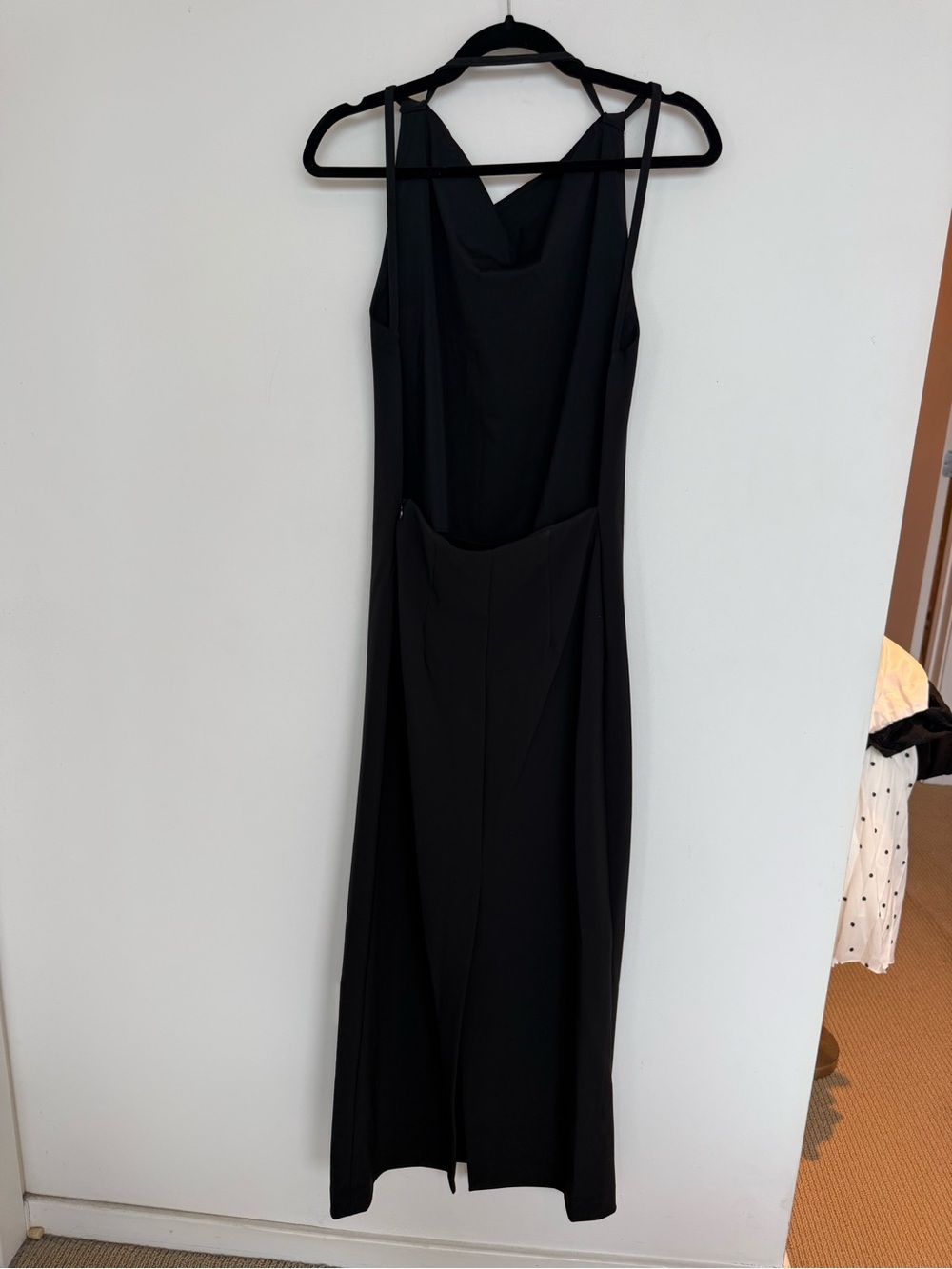 NWT Rohe Open Back Black Maxi Dress Size 36/4 - Picture 5 of 7